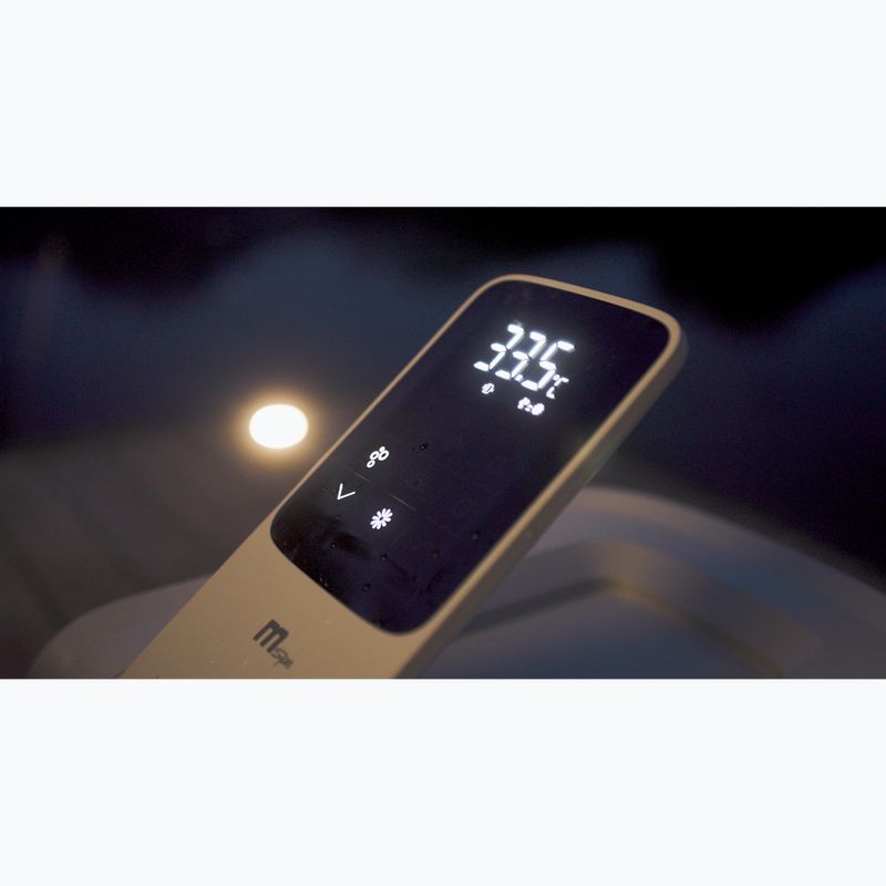 Medence hidromasszázsal 6 személyes MSpa Frame Oslo hűvös szürke 30