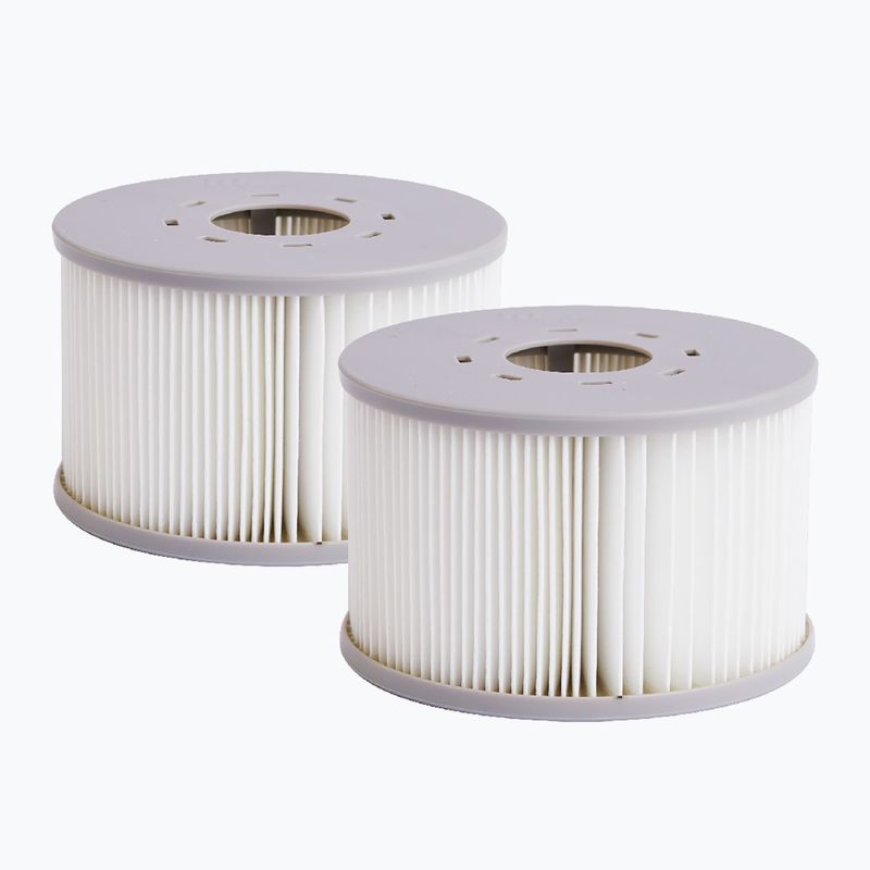 Medence hidromasszázsal 6 személyes MSpa Comfort Fermo Fermo fa szemcsés 9