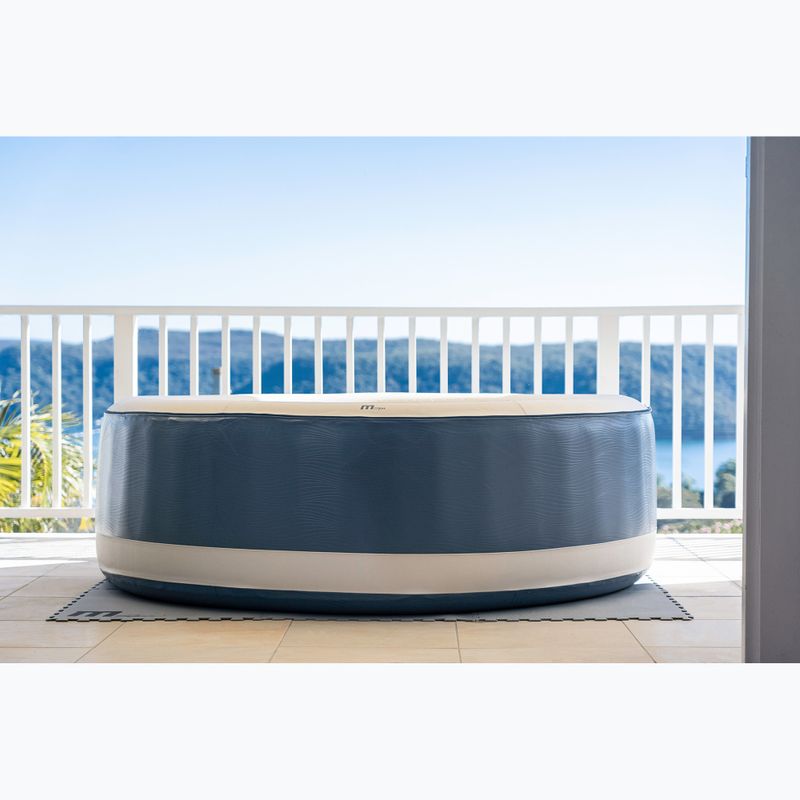 Medence hidromasszázsal 6 személyes MSpa Premium Vento vanília 21