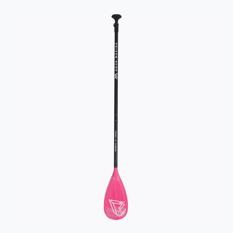 Aqua Marina SUP Paddle SPORTS III CORAL fekete rózsaszín B0303624