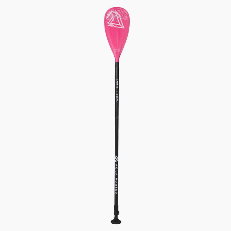 Aqua Marina SUP Paddle SPORTS III CORAL fekete rózsaszín B0303624 2