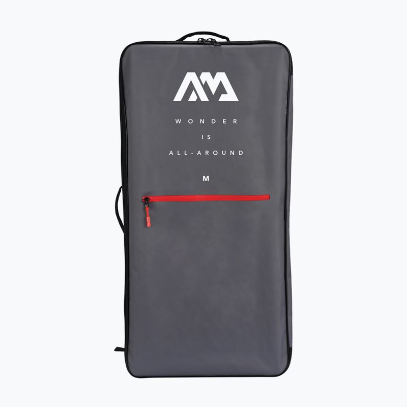 Hátizsák deszkához SUP Aqua Marina Zip M 94 l grey