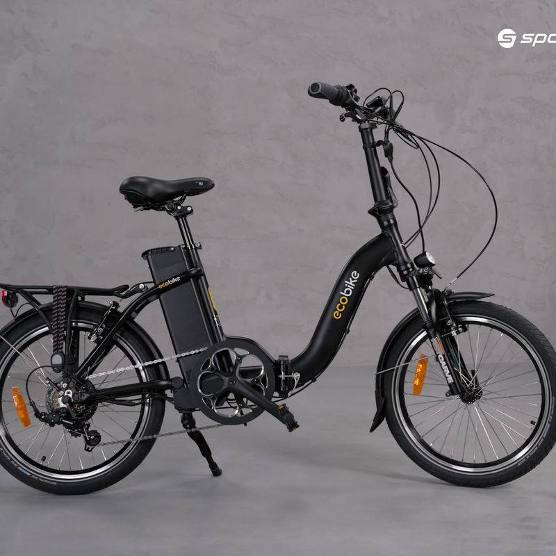 Elektromos kerékpár Ecobike Even Black 13Ah fekete 1010202 10