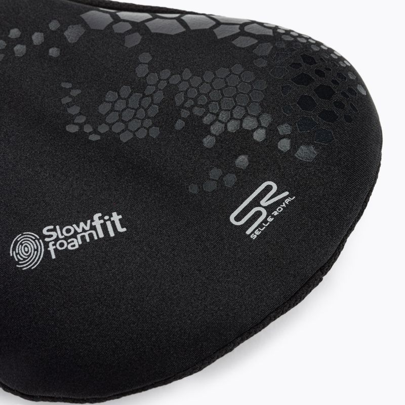 Nyeregfedél Selle Royal Memory Fit Foam nagy fekete 4