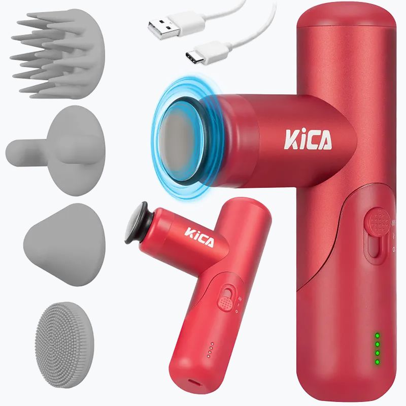 Vibrációs masszírozó KiCA Mini 3 red 4