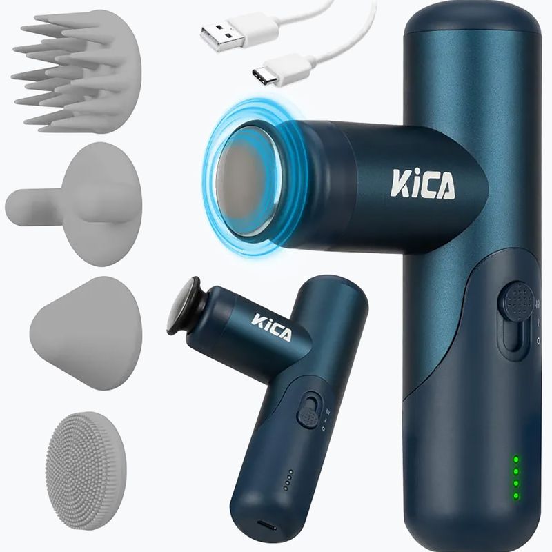 Vibrációs masszírozó KiCA Mini 3 ocean blue 4