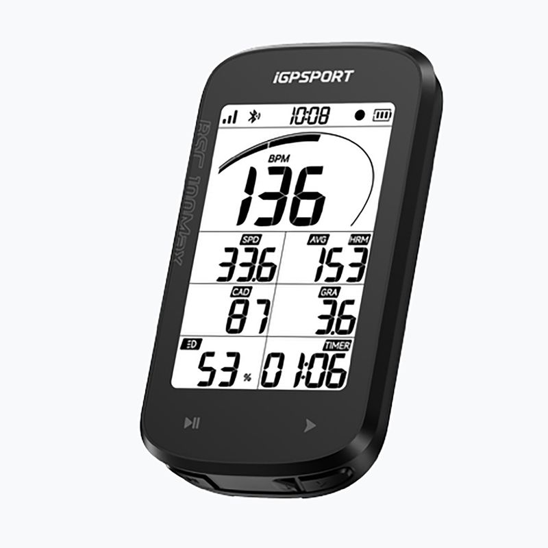 Kerékpár számláló iGPSport GPS BSC100 Max black 2