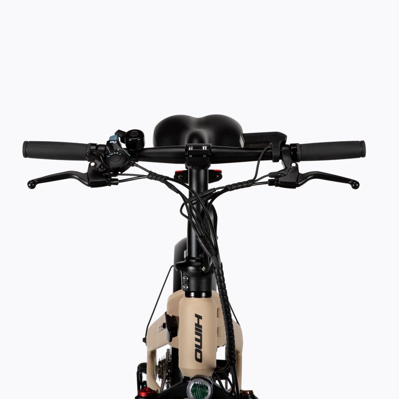 HIMO ZB20 Max elektromos kerékpár bézs színben 4