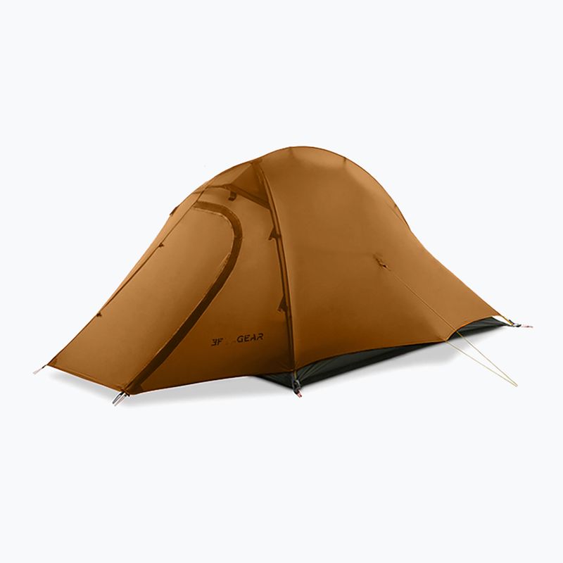 2 személyes kemping sátor 3F UL Zhengtu 2P 15D Khaki