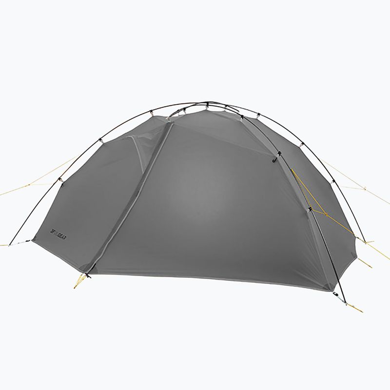 2 személyes kemping sátor 3F UL GEAR Taiji 2P 15D Grey