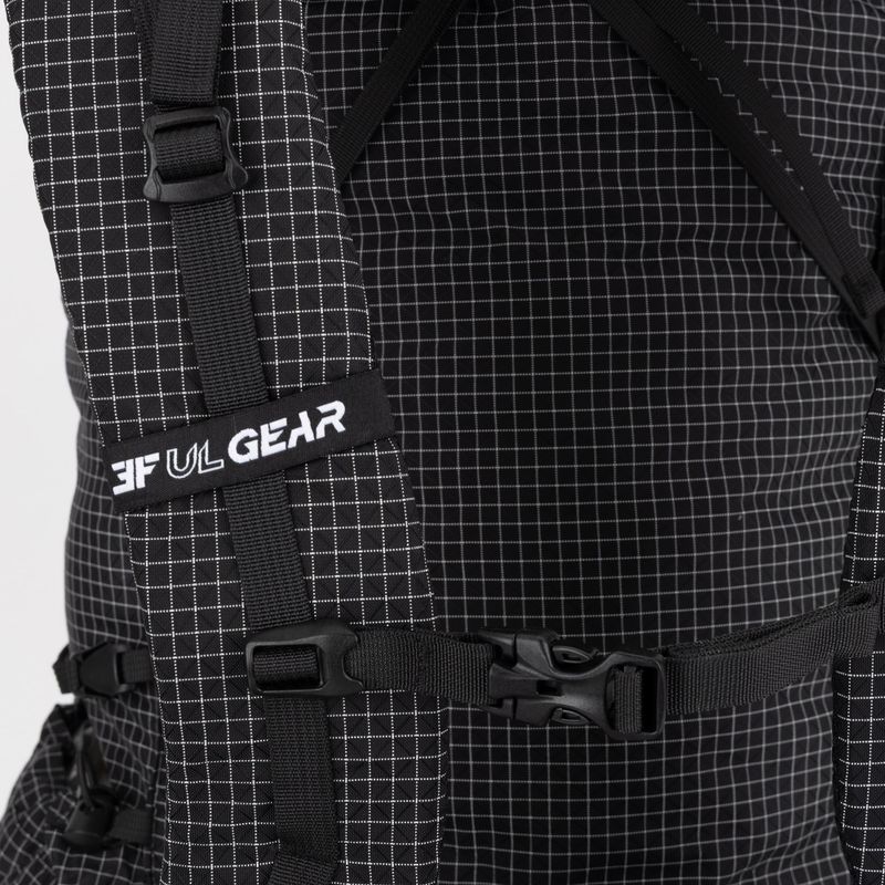 Túrahátizsák 3F UL Qidian Pro 46+10L Black 8