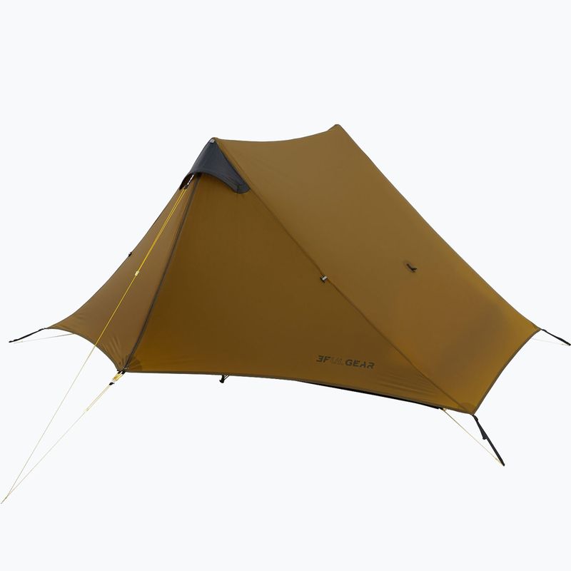 2 személyes kemping sátor 3F UL GEAR Lanshan 2P 15D Khaki