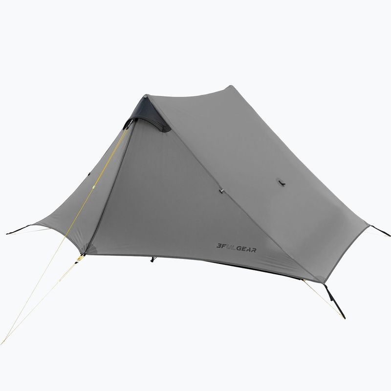 2 személyes trekking sátor 3F UL GEAR Lanshan 2P 15D szilikon szürke