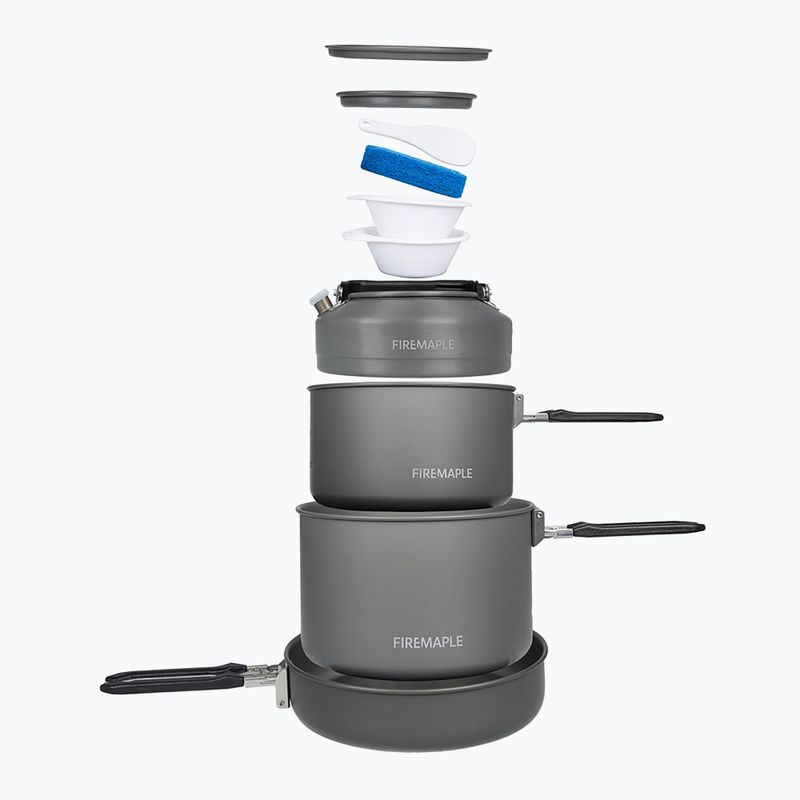 Túrakészlet Fire-Maple Feast 4 black 2