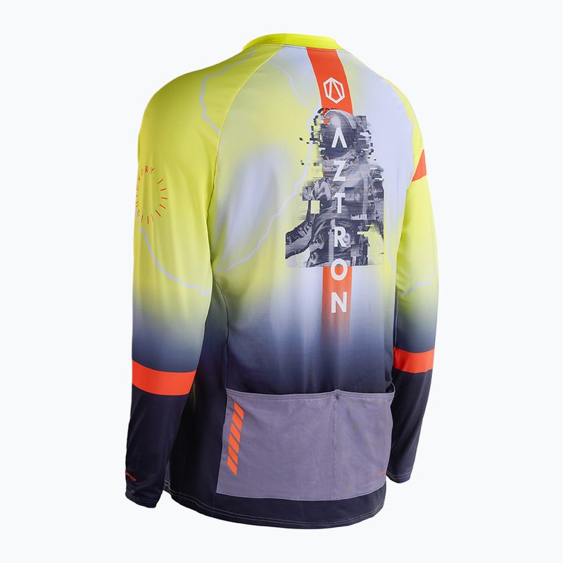Férfi Aztron Spirit Jersey hosszú ujjú úszó trikó 2