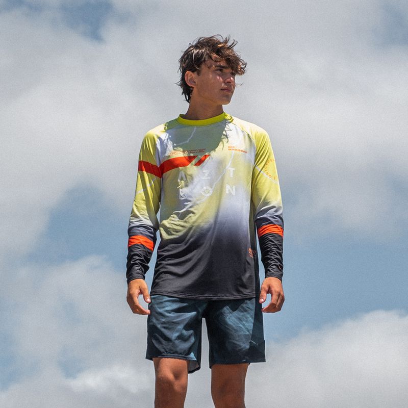 Férfi Aztron Spirit Jersey hosszú ujjú úszó trikó 10