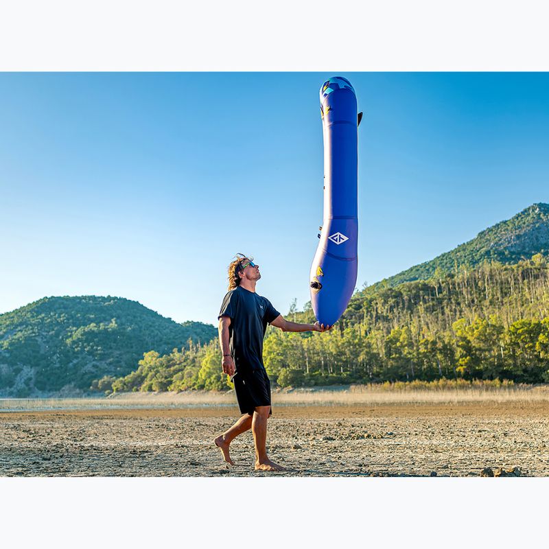 Egyszemélyes felfújható kajak Aquatone Bee Inflatable Pack Raft 7'3" 221 cm 14