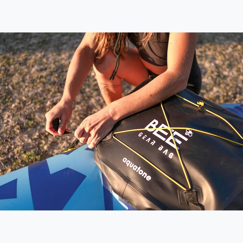 Egyszemélyes felfújható kajak Aquatone Bee Inflatable Pack Raft 7'3" 221 cm 17