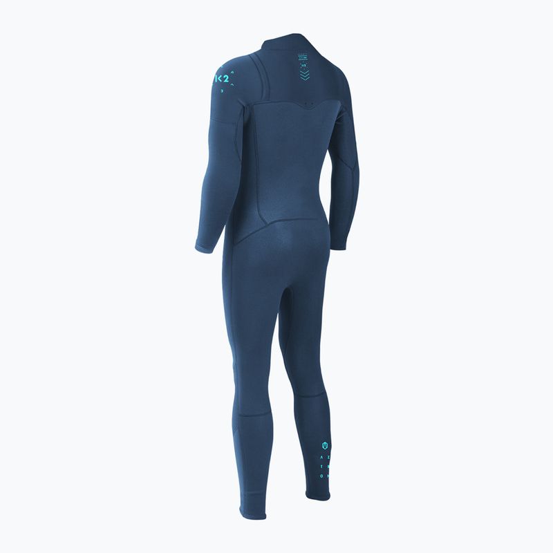 Férfi Aztron Kepler K2 Fullsuit mellkasi cipzár 2/2 mm úszóhab 2