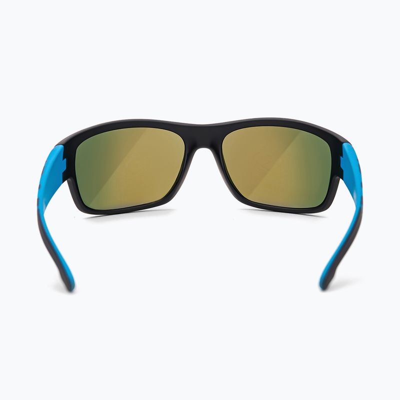 Napszemüveg Aztron Avatar-X2 matt black/gloss blue/polarized sahara red mirror/brown 3