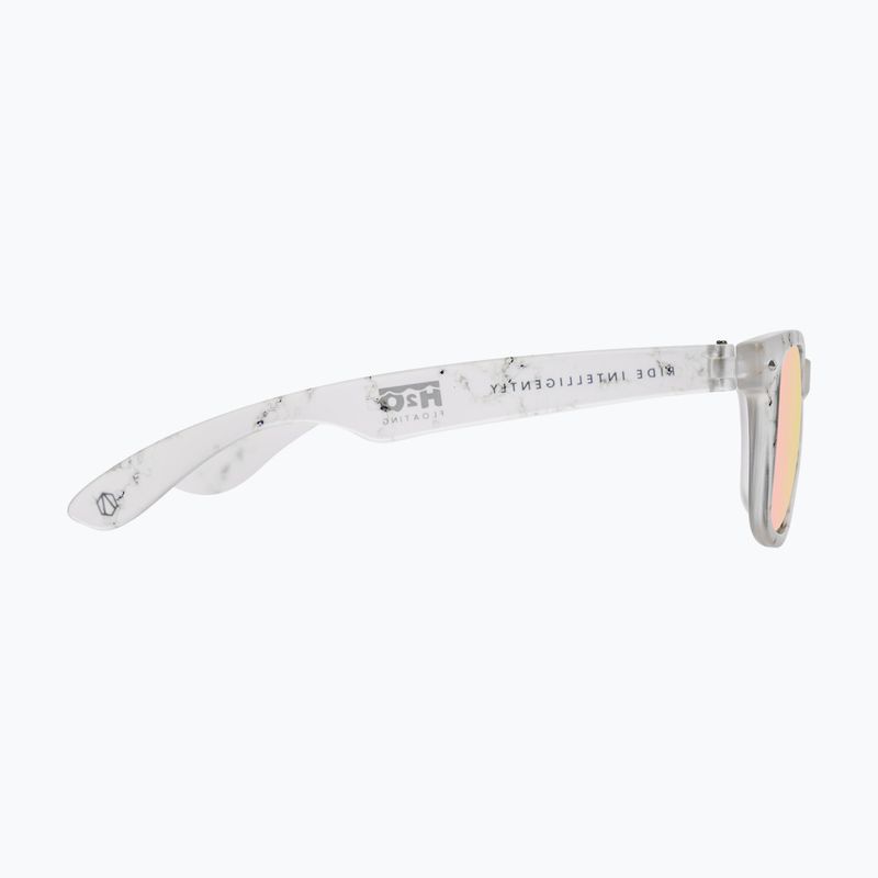 Napszemüveg Aztron Party white marble print/polarized rose pink mirror/brown 5