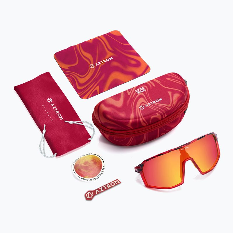 Aztron Halo Floating Active Heat Wave sivatagi piros/fekete napszemüveg 5