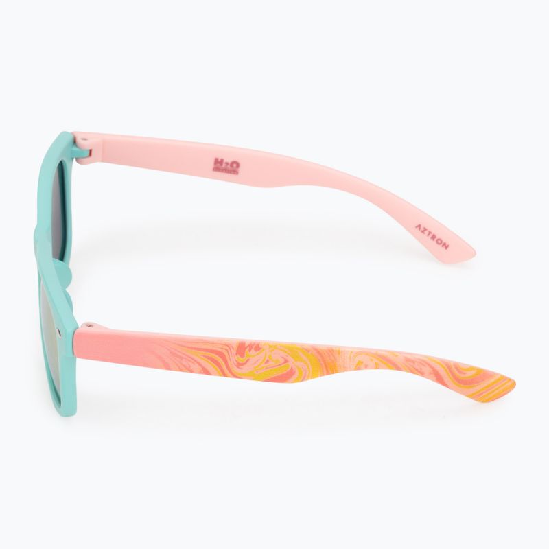 Gyerek napszemüveg Aztron Solar ice grey/graffiti/polarized blue/yellow mirror/grey. 4