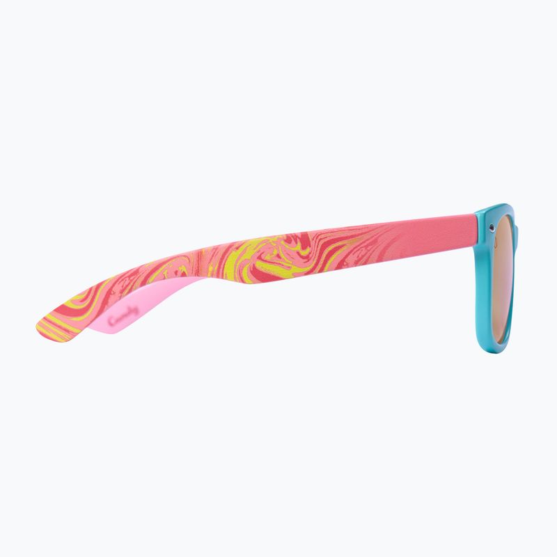 Gyerek napszemüveg Aztron Candy candy pink/twisty/polarized rainbow pink mir/grey. 3