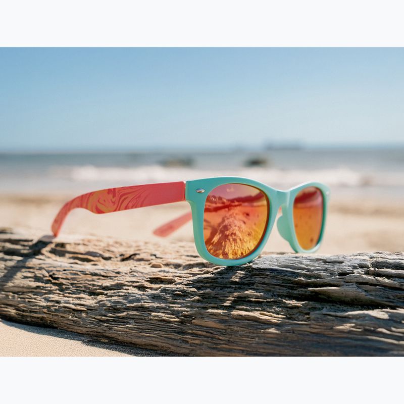 Gyerek napszemüveg Aztron Candy candy pink/twisty/polarized rainbow pink mir/grey. 4