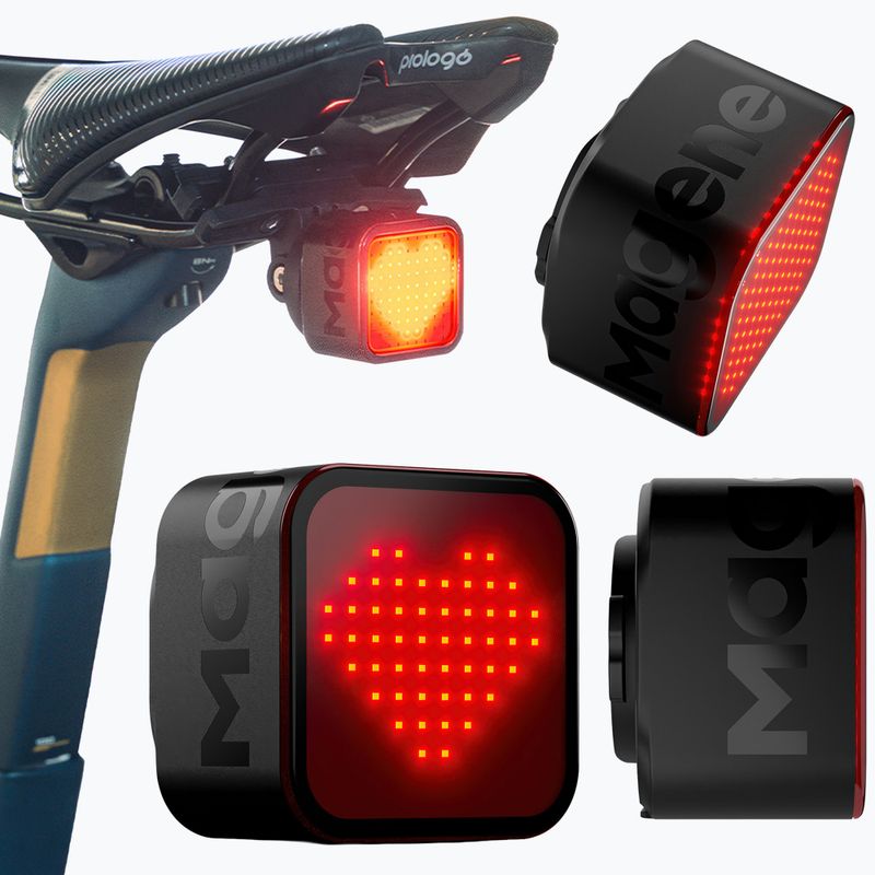 Hátsó kerékpárlámpa Magene L308 Saddle 6