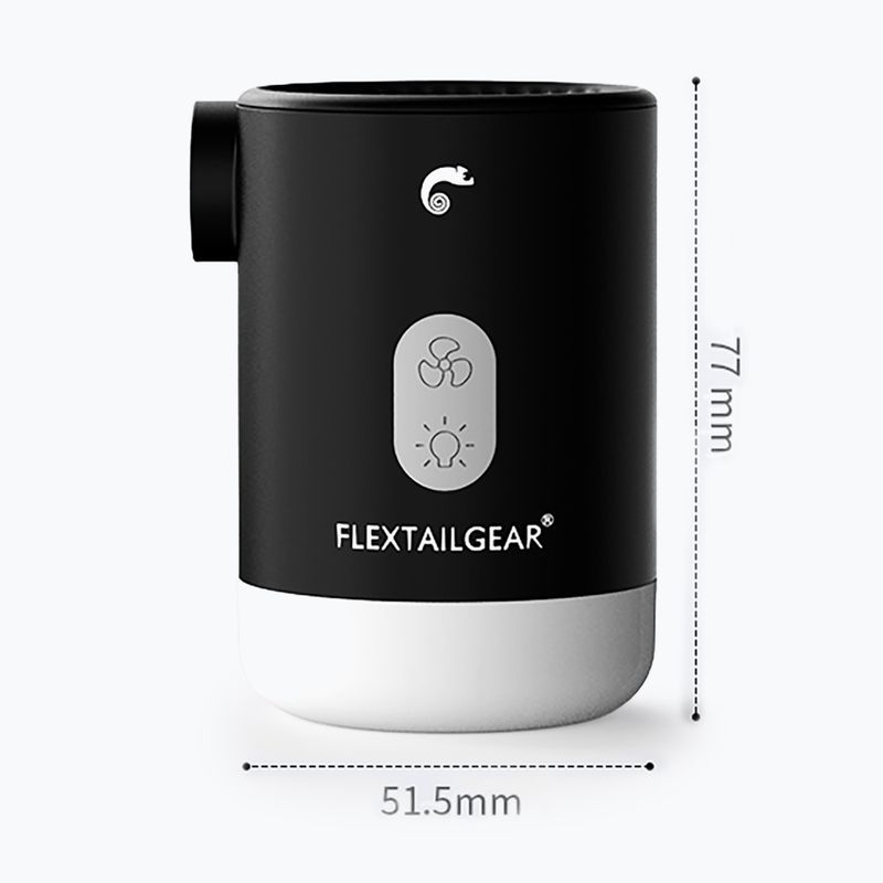 3 az 1-ben Flextail Max 2 Pro elektromos szivattyú fekete színben 2