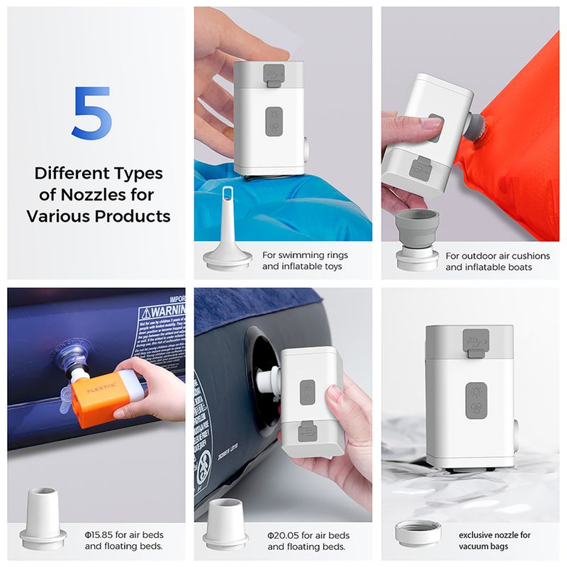 Elektromos pumpa Flextail Max Pump 2 Plus white 8