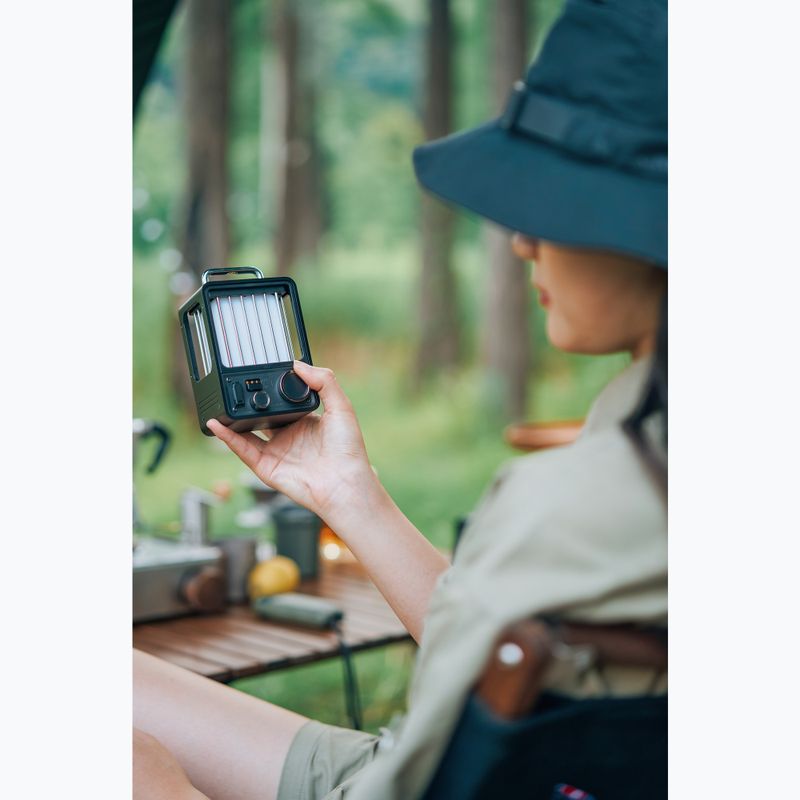 Turista lámpa Flextail Villa zöld 15