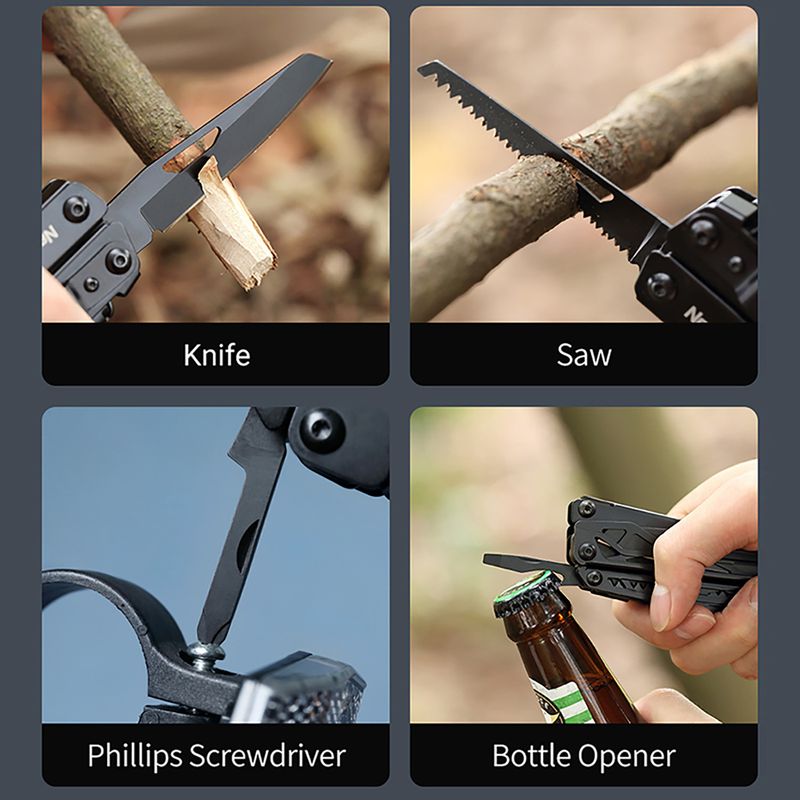 Multiszerszám Nextool Knight Multi Tool black 13