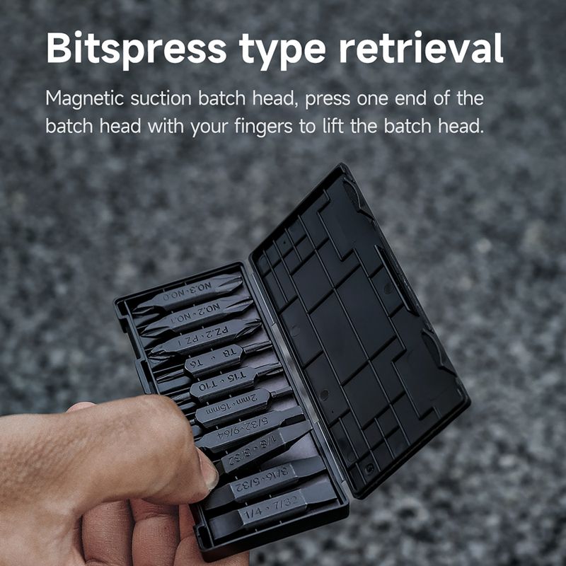 Bitekészlet Nextool Bit Kit AS1 black 3