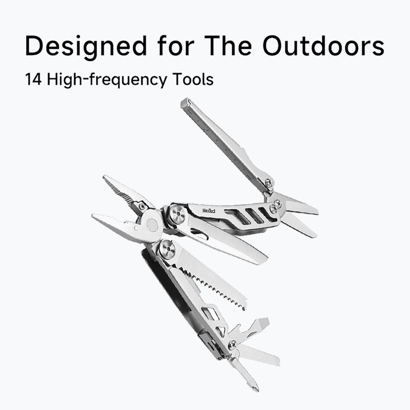 Multiszerszám Nextool Flagship Max F30 Multi Tool silver 2