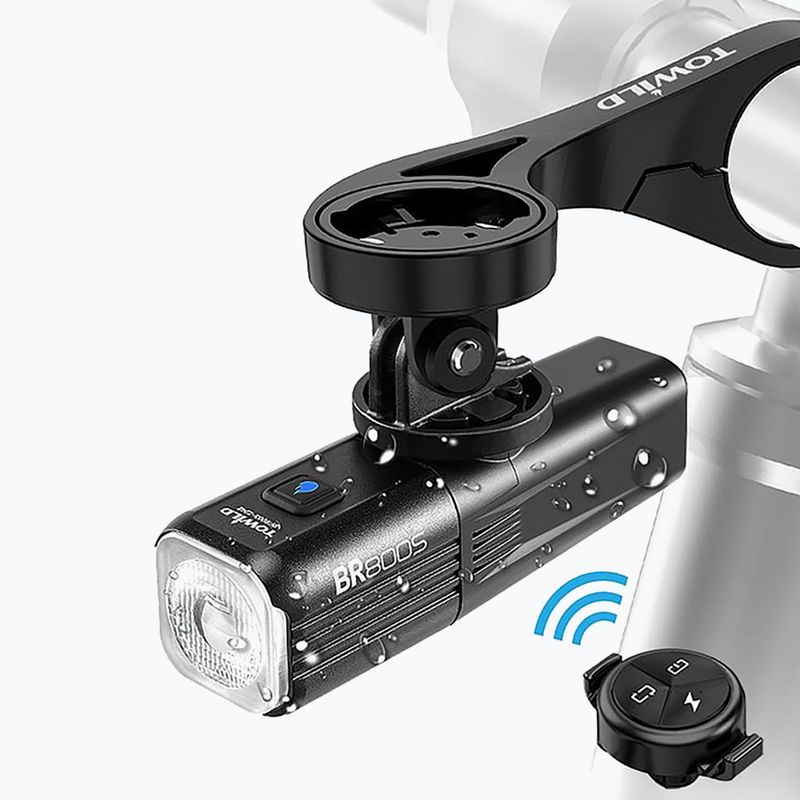 Towild BR800S fekete első kerékpárfény 3