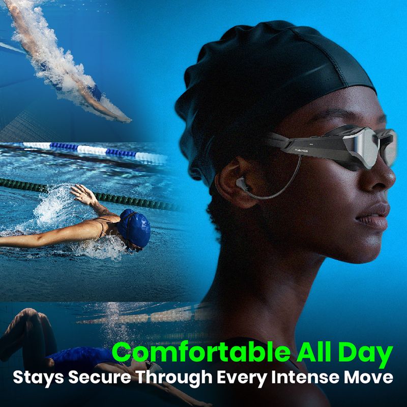 Úszószemüveg Holoswim Solla Wave AI Music silver 5