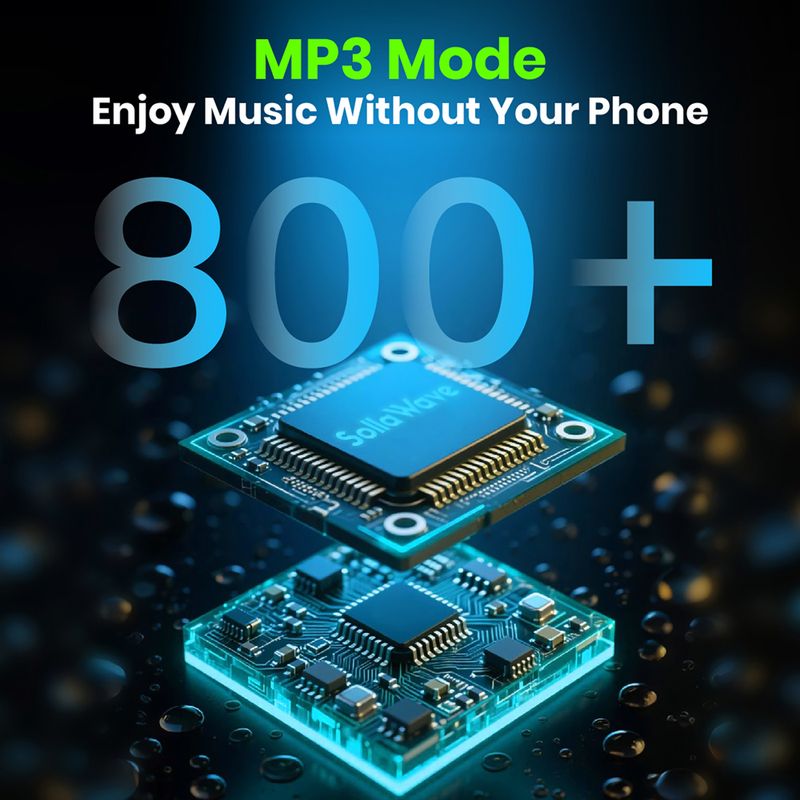 Úszószemüveg Holoswim Solla Wave AI Music red 4