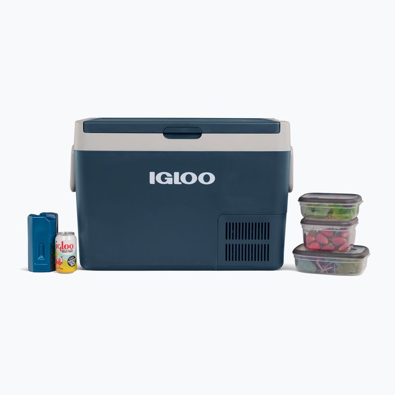 Kompresszoros hűtőszekrény Igloo ICF60 59 l kék 10