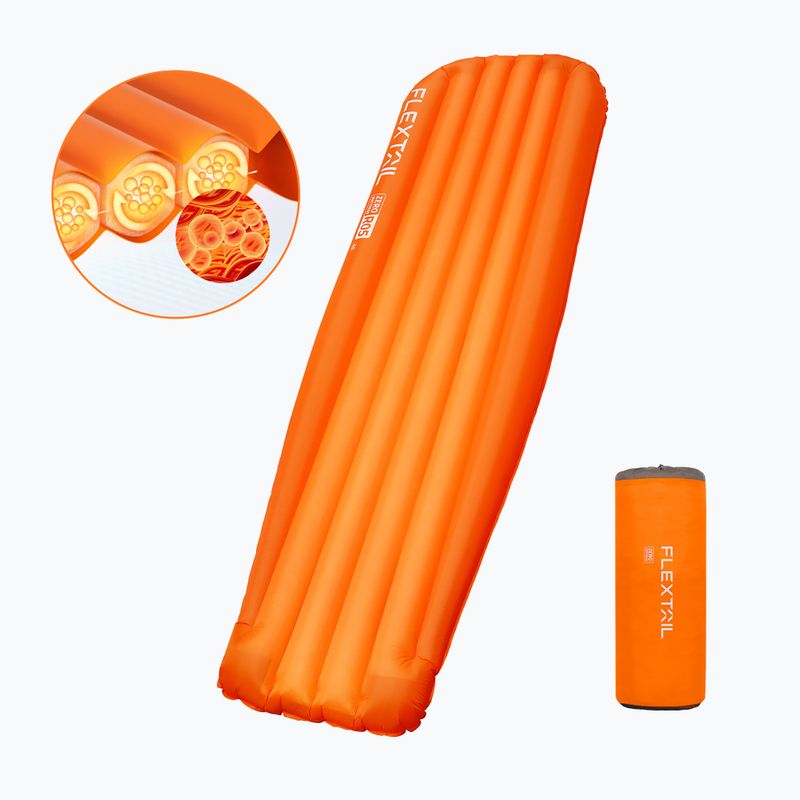 Flextail Zero R05 Mummy narancssárga felfújható matrac 2