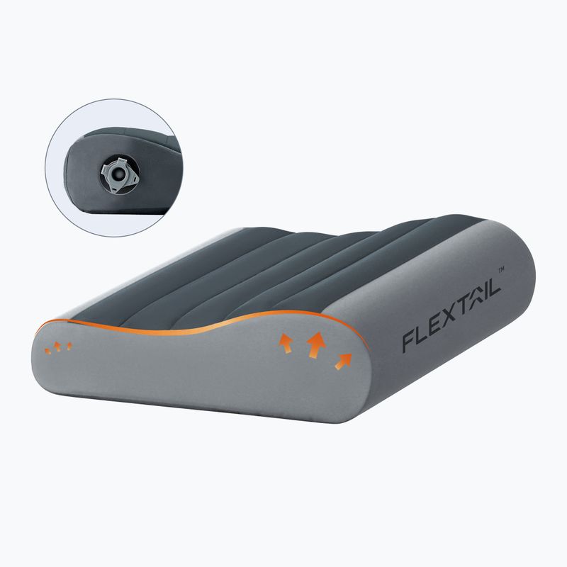 Utazópárna FLEXTAIL Zero Pillowse grey 2
