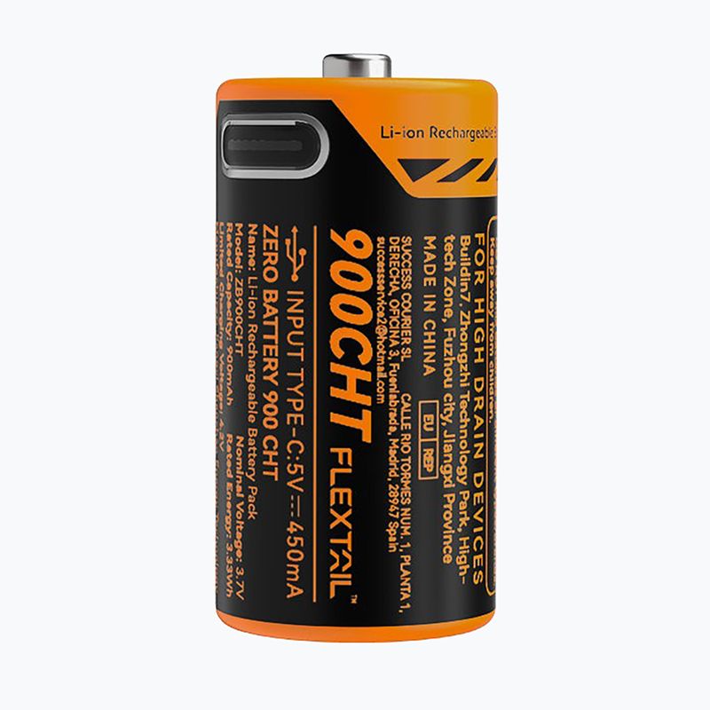 Fejlámpa FLEXTAIL Tiny Hello 600Z orange 2