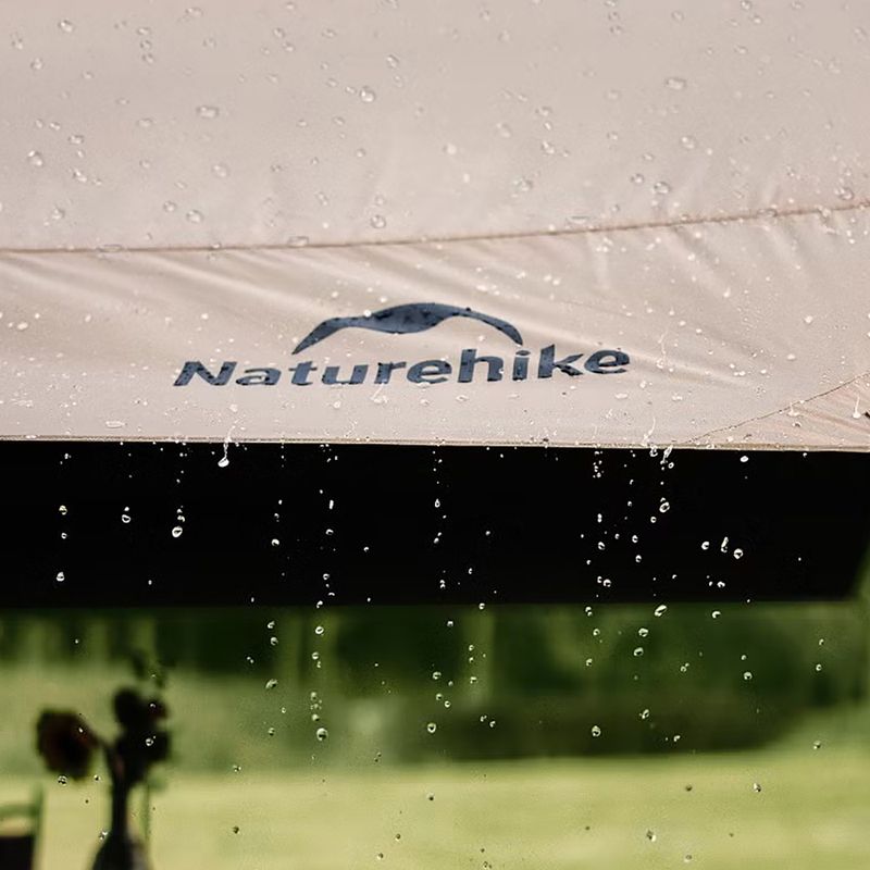 Tarp Naturehike Sky Lite Vinyl Hexagon L khaki színű ponyvaponyva 4
