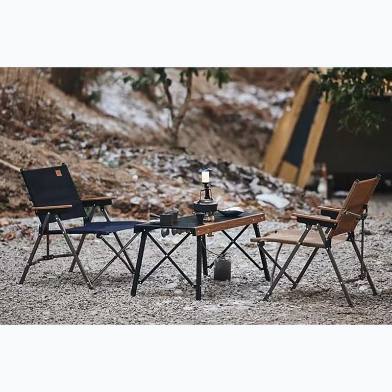 Túraszék Naturehike L04 Folding black 2