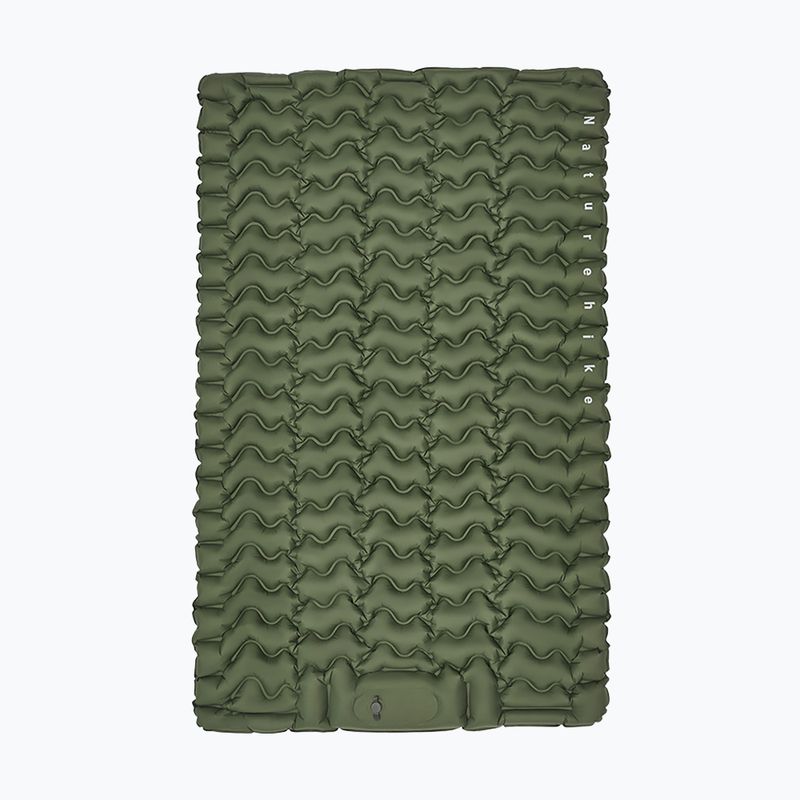 Felfújható matrac Naturehike Double FC01 army green 2