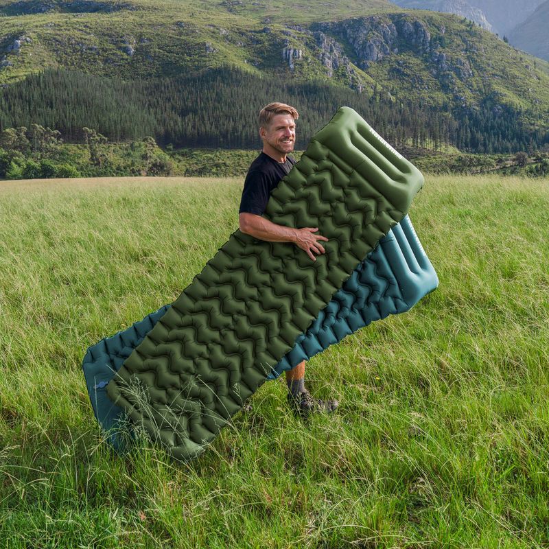 Naturehike Pillow Single felfújható matrac FC01 army green 2
