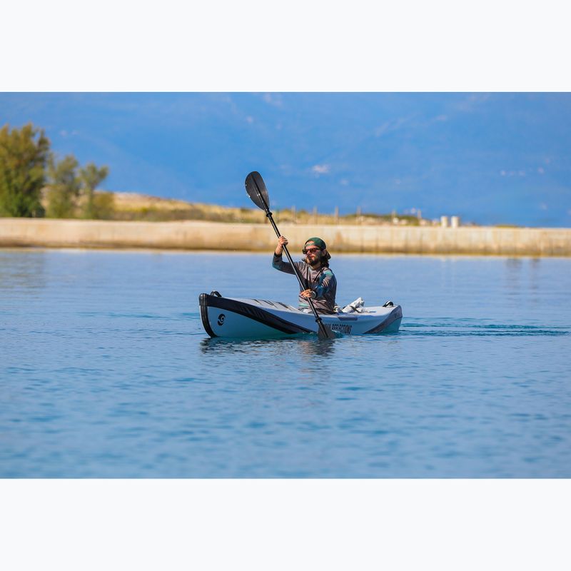 Felfújható kajak 1-osobowy Sun Reflections Full DS light grey/black 18