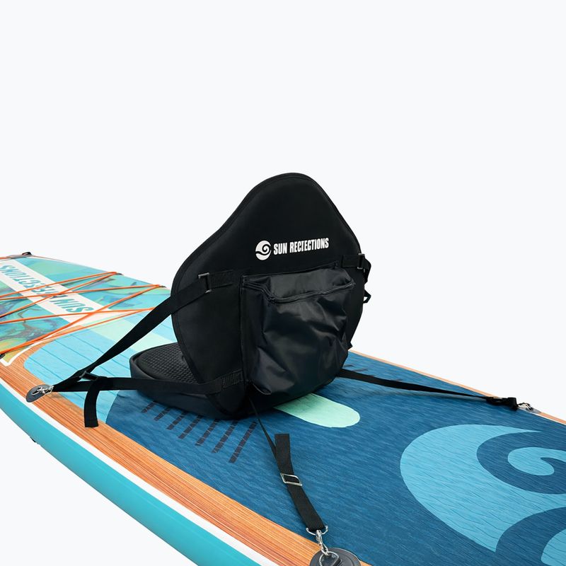 Kajakülés a SUP deszkához Sun Reflections Raised Kayak/Sup black 5