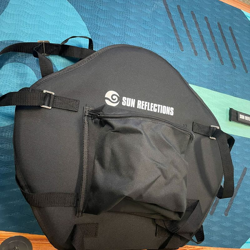 Kajakülés a SUP deszkához Sun Reflections Raised Kayak/Sup black 6